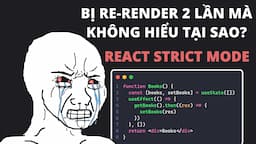 Tại sao React component của tôi re-render 2 lần?